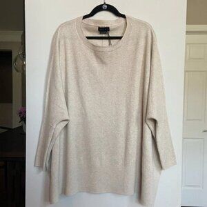 HATCH Maternity Cashmere Sweater, Camel, NWT, OS